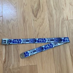Star Wars print seatbelt buckle belt